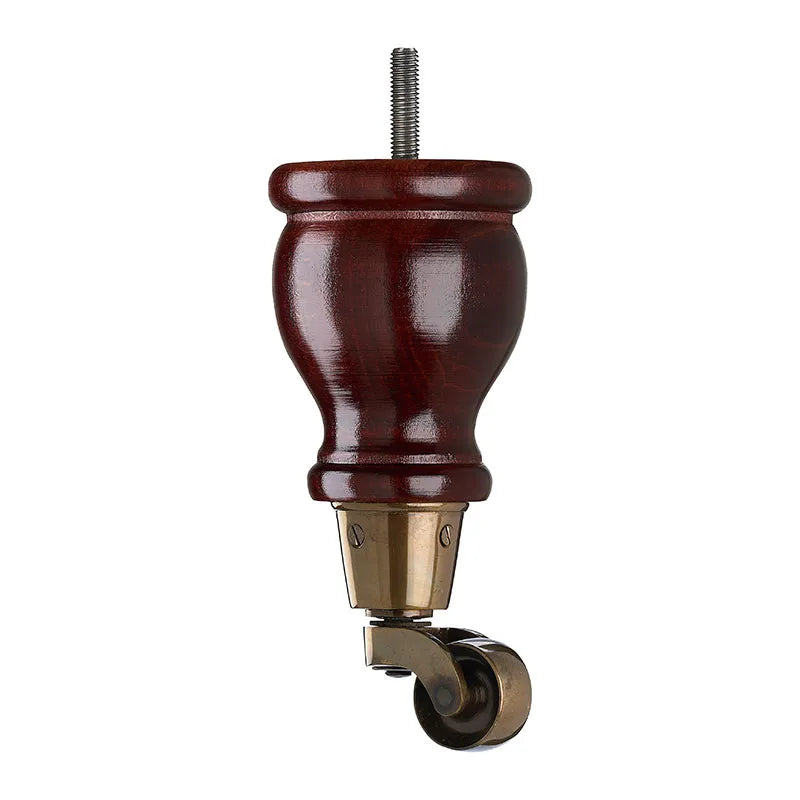 Mahogany Finish Wooden Sofa Leg D-E0207M