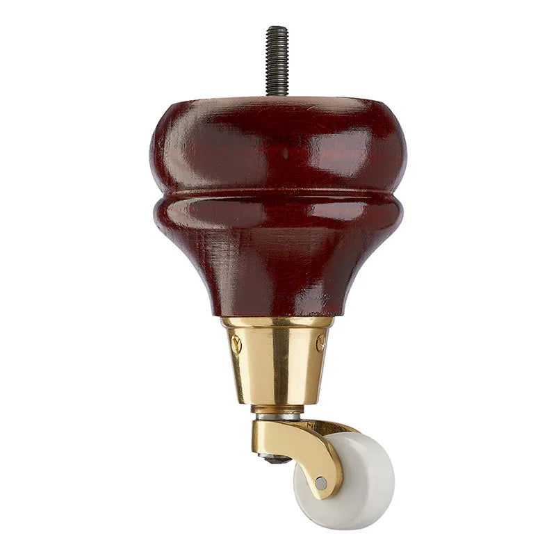 Mahogany Finish Wooden Sofa Leg D-E5020M