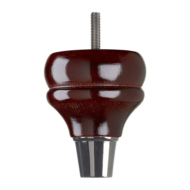 Mahogany Finish Wooden Sofa Leg D-E5020M