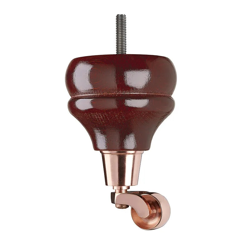 Mahogany Finish Wooden Sofa Leg D-E5020M