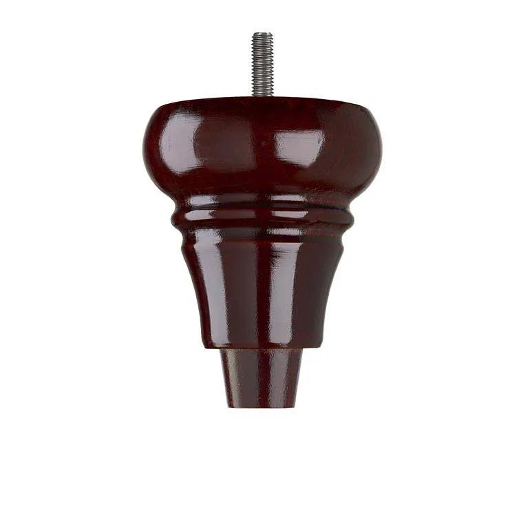 Mahogany Finish Wooden Sofa Leg D-E5030M