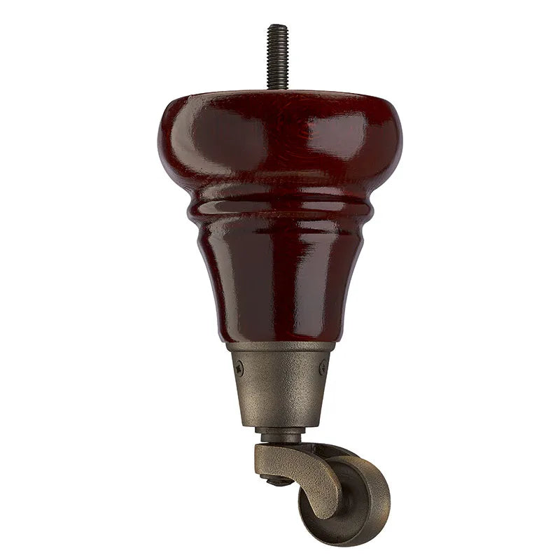 Mahogany Finish Wooden Sofa Leg D-E5030M