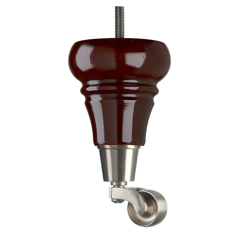 Mahogany Finish Wooden Sofa Leg D-E5030M