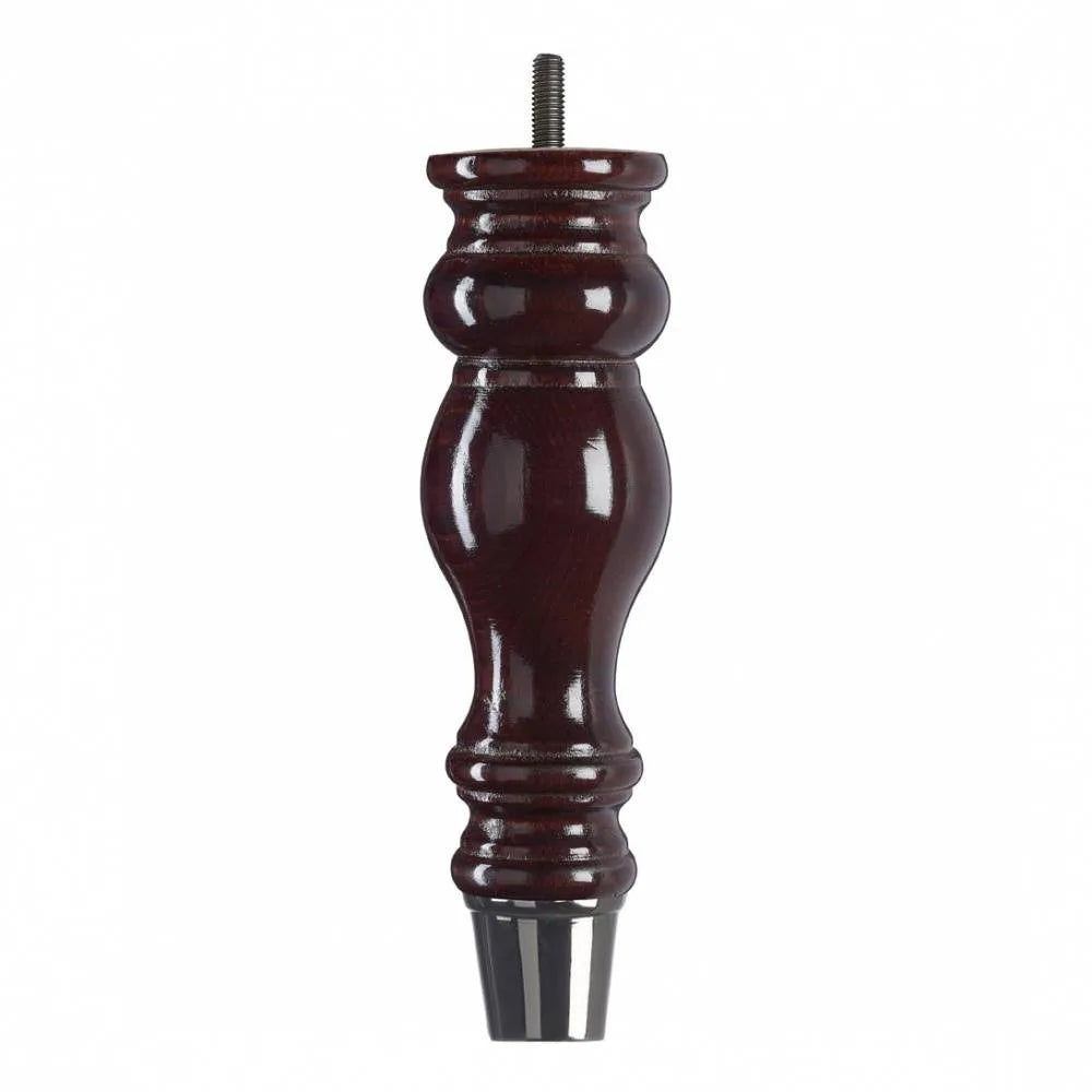 Mahogany Finish Wooden Sofa Leg D-E5053M
