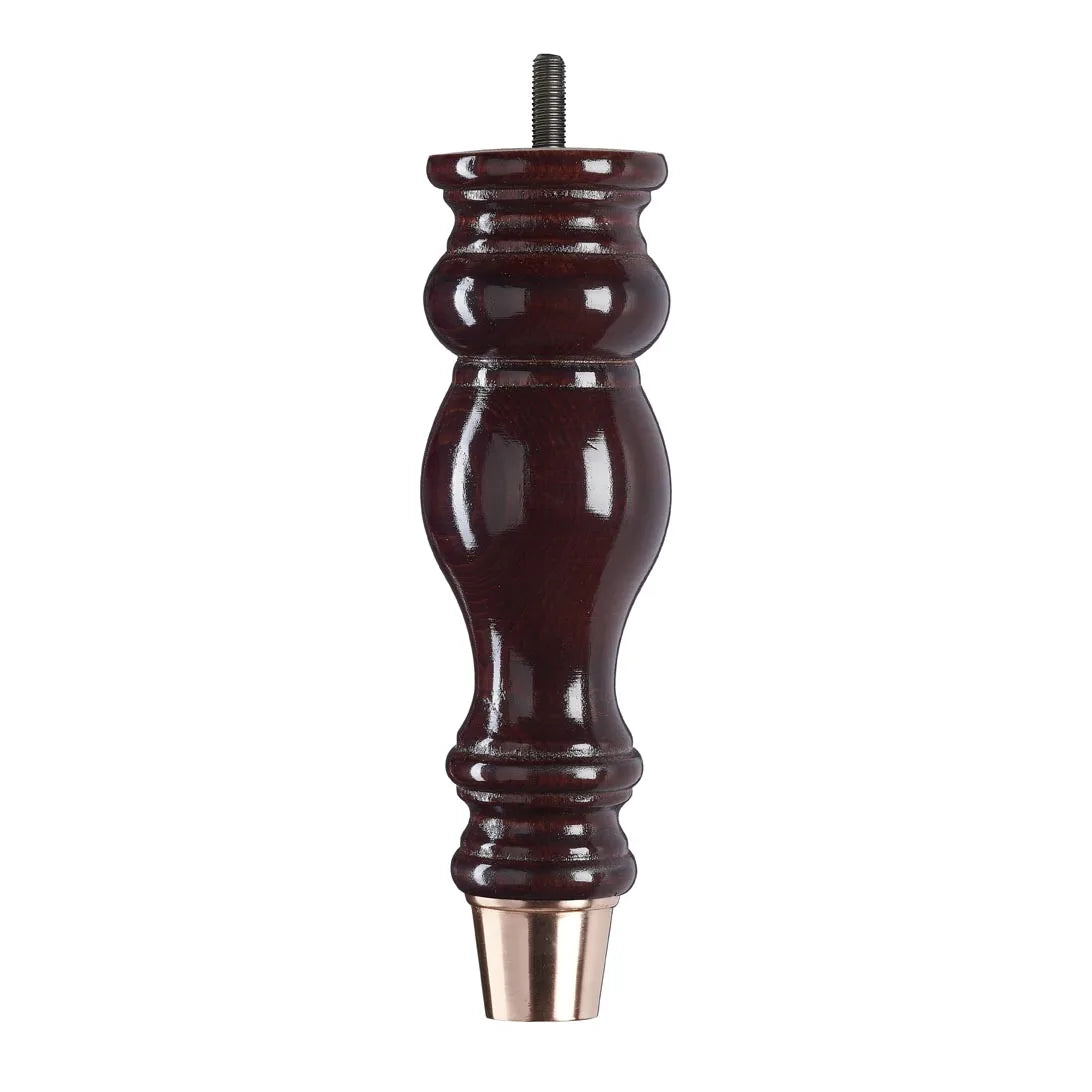 Mahogany Finish Wooden Sofa Leg D-E5053M