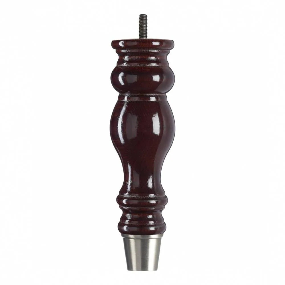 Mahogany Finish Wooden Sofa Leg D-E5053M
