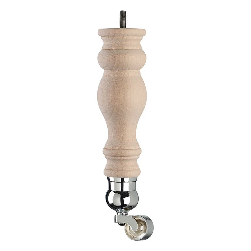 Raw Finish Turned Wooden Sofa Leg D-E5053R