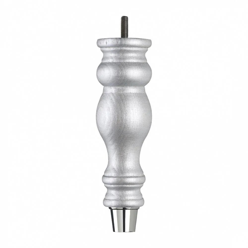 Silver Shimmer Hand Painted Sofa Leg D-E5053S