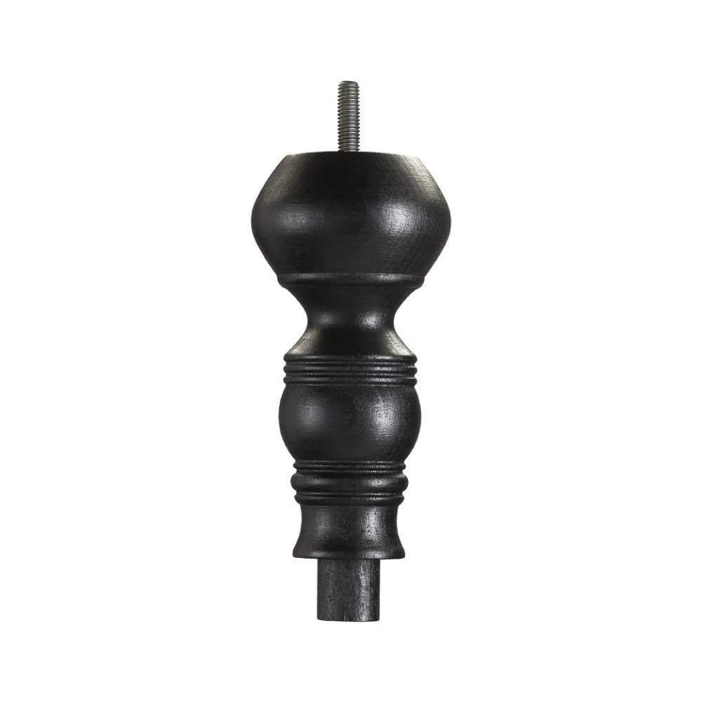 Black Carbon Hand Painted Sofa Leg D-E5063B