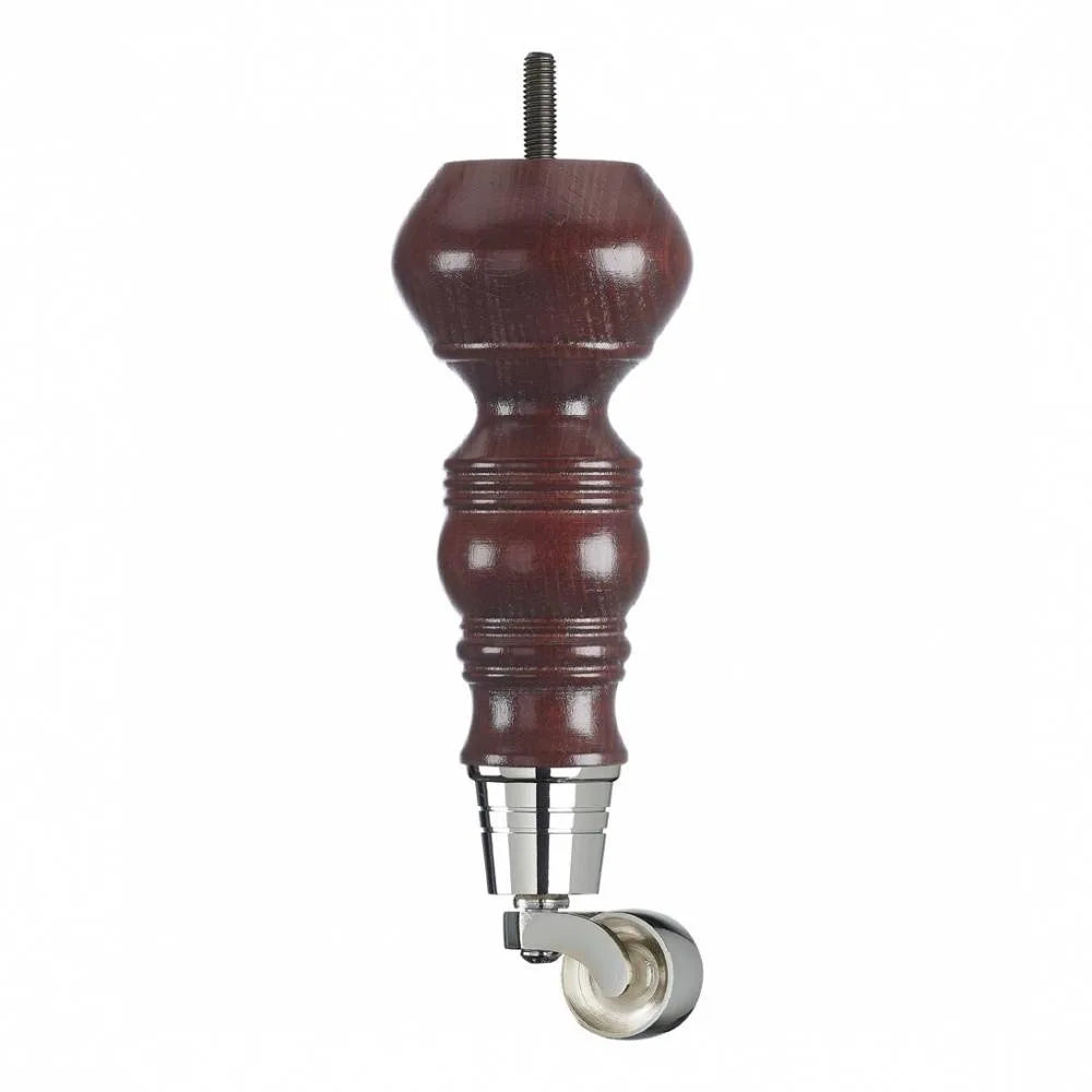 Mahogany Finish Wooden Sofa Leg D-E5063M
