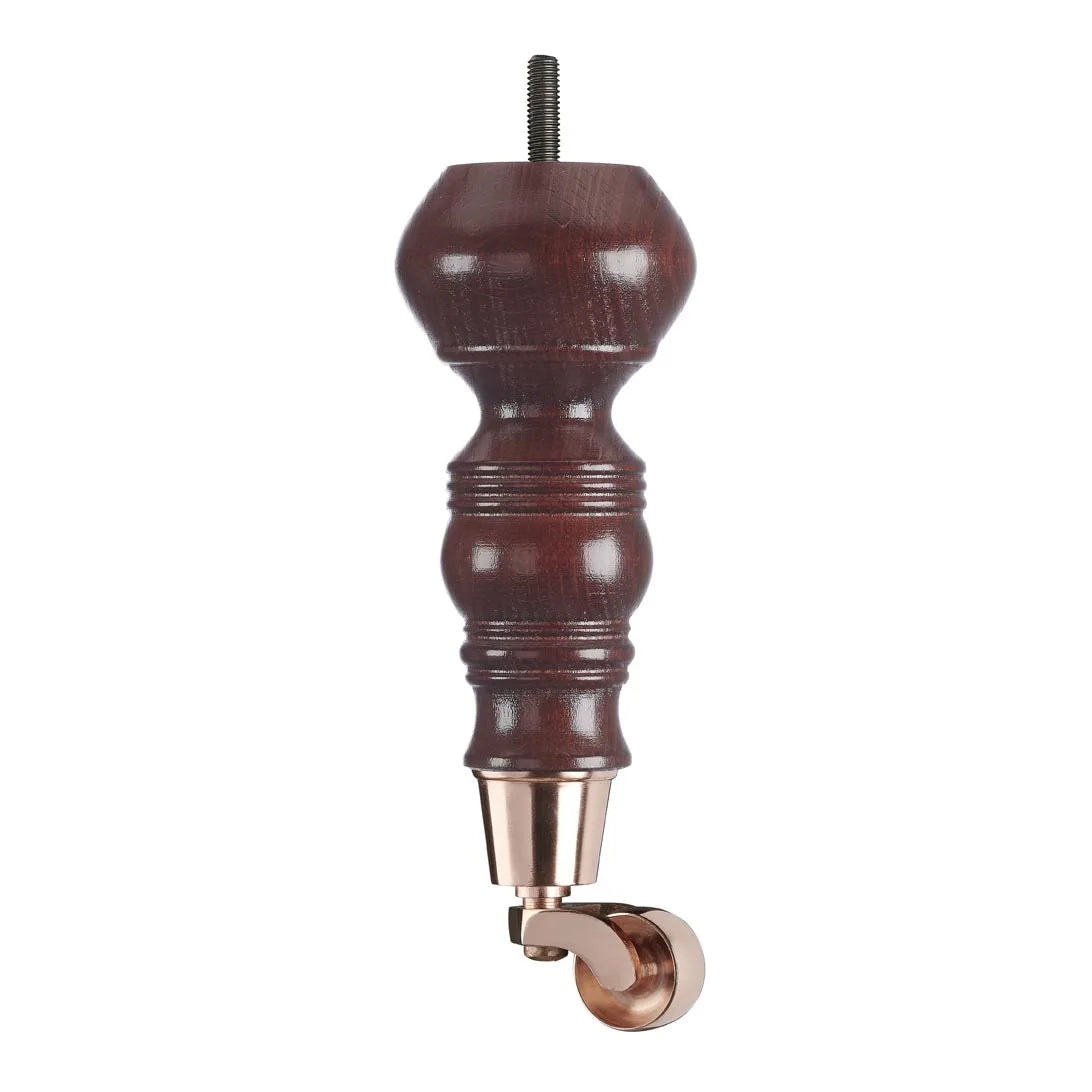 Mahogany Finish Wooden Sofa Leg D-E5063M