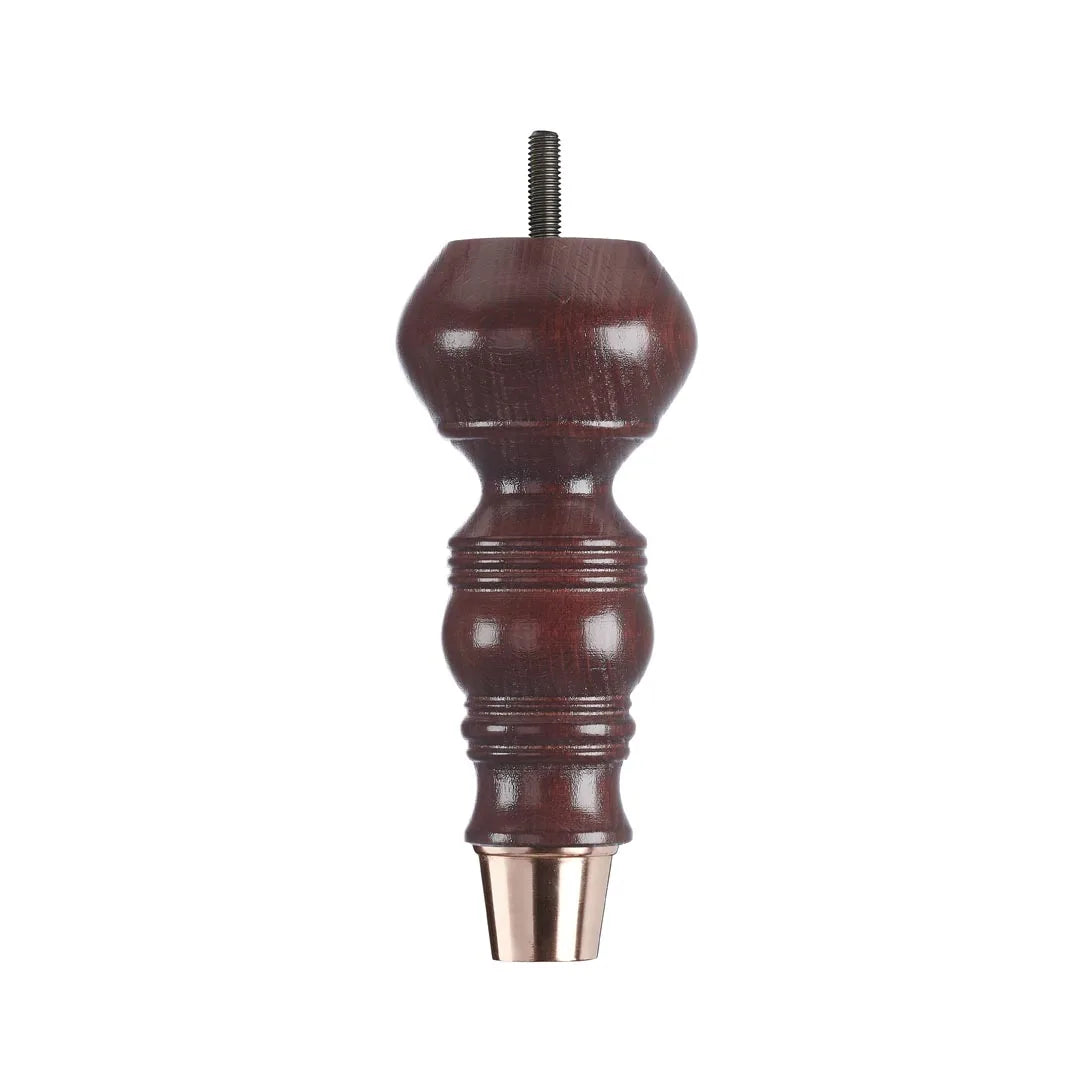 Mahogany Finish Wooden Sofa Leg D-E5063M