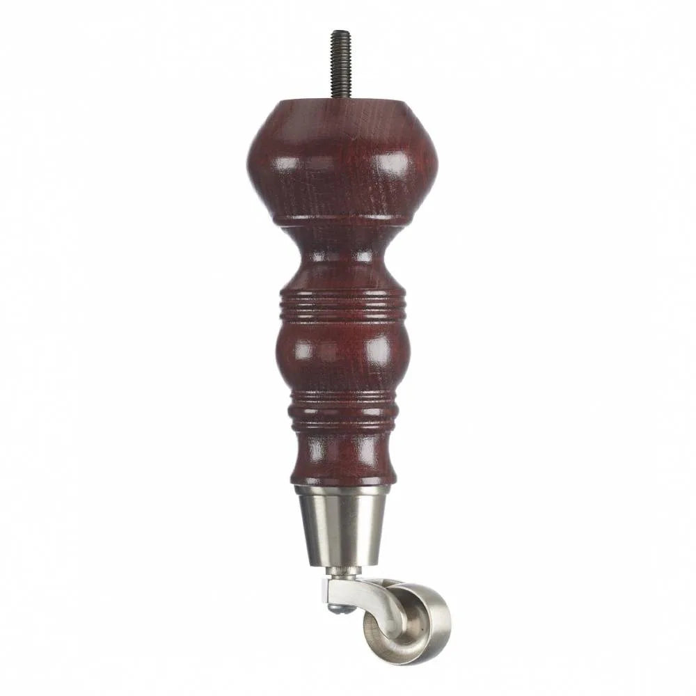 Mahogany Finish Wooden Sofa Leg D-E5063M