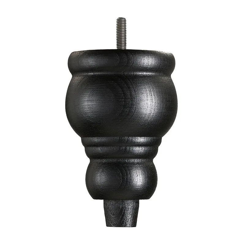 Black Carbon Hand Painted Sofa Leg D-E5087B