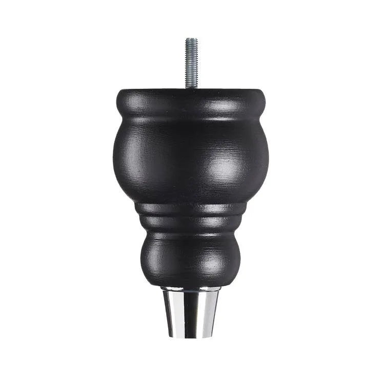 Black Carbon Hand Painted Sofa Leg D-E5087B