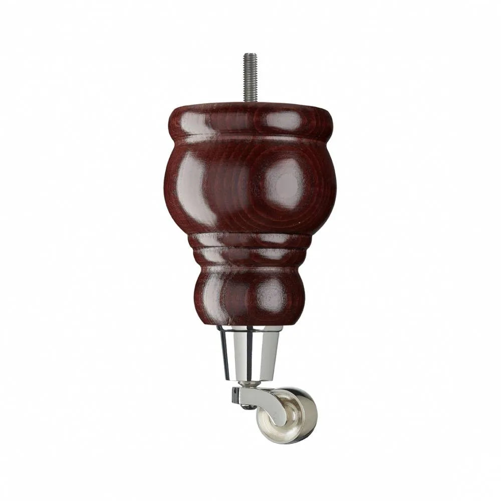 Mahogany Finish Wooden Sofa Leg D-E5087M