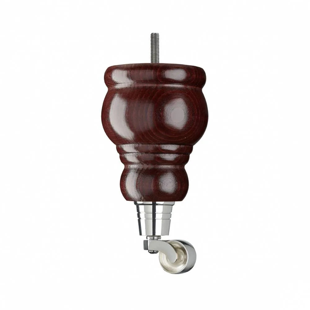 Mahogany Finish Wooden Sofa Leg D-E5087M