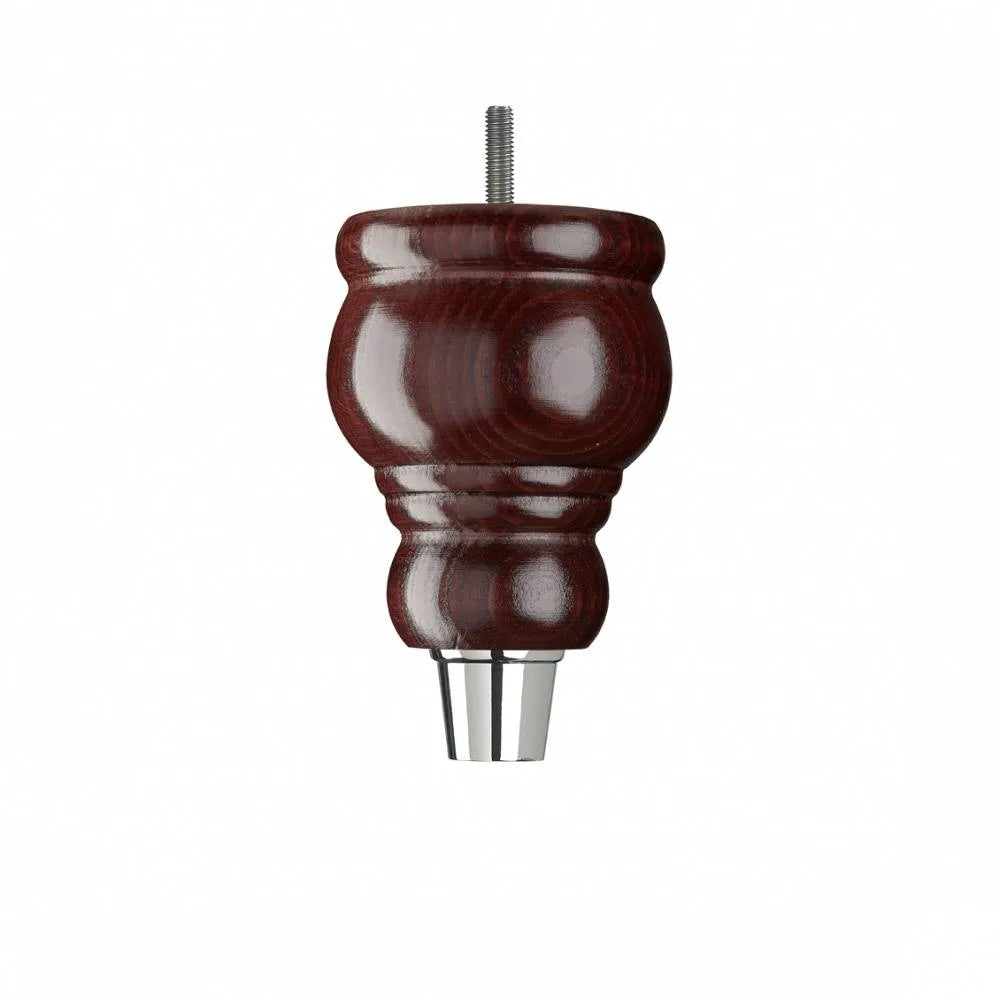 Mahogany Finish Wooden Sofa Leg D-E5087M