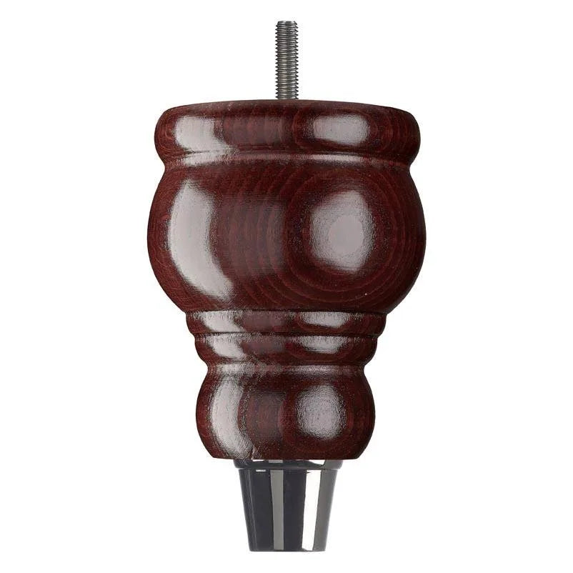 Mahogany Finish Wooden Sofa Leg D-E5087M