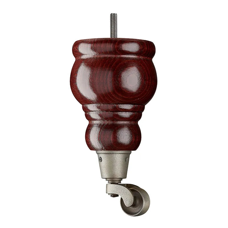 Mahogany Finish Wooden Sofa Leg D-E5087M