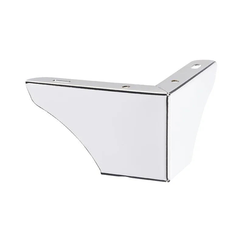 Chrome Metal Corner Leg 75mm x 112mm x 112mm