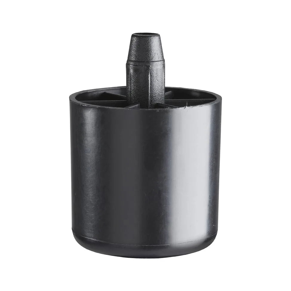 Plastic Furniture Glide with Knock-In Stem Fitting- 50mm x 50mm