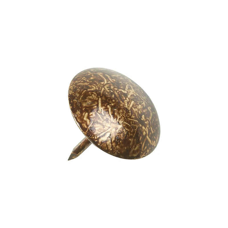 Black Old Gold Speckled Low Domed Upholstery Nails