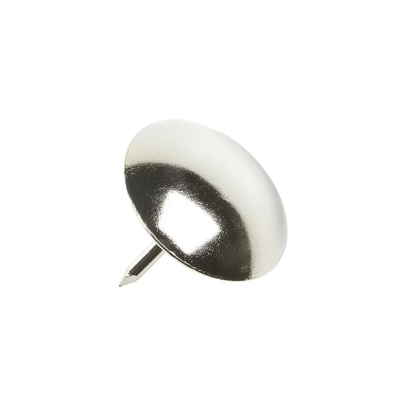 Nickel Plated Low Domed Upholstery Nails