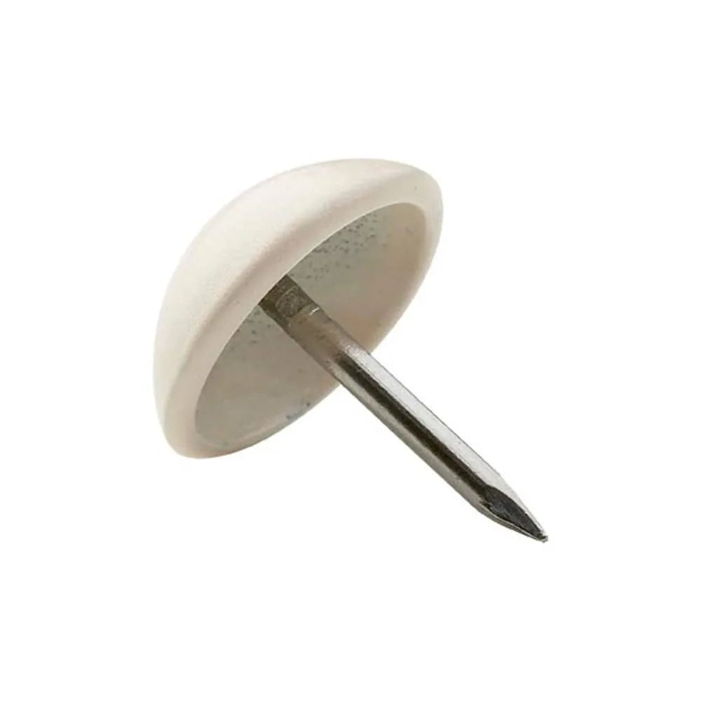 Powder Coated Upholstery Nails Cream