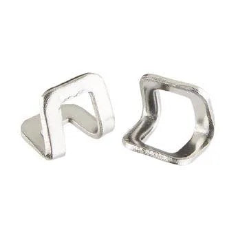 Stainless Steel Zipper Stops 100 pcs