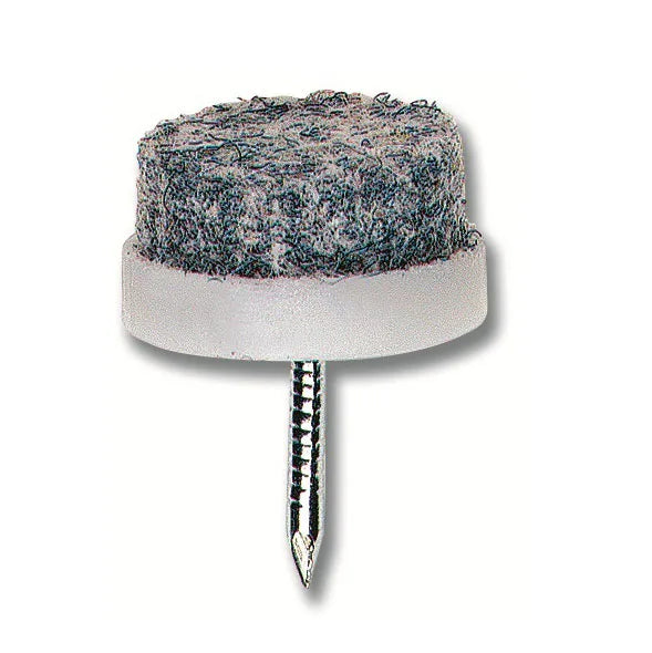 White Cushion Glides with Felt