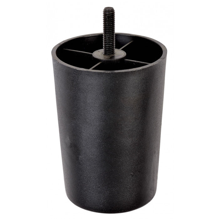 M8 Threaded Plastic Moulded Foot H107mm_D75mm