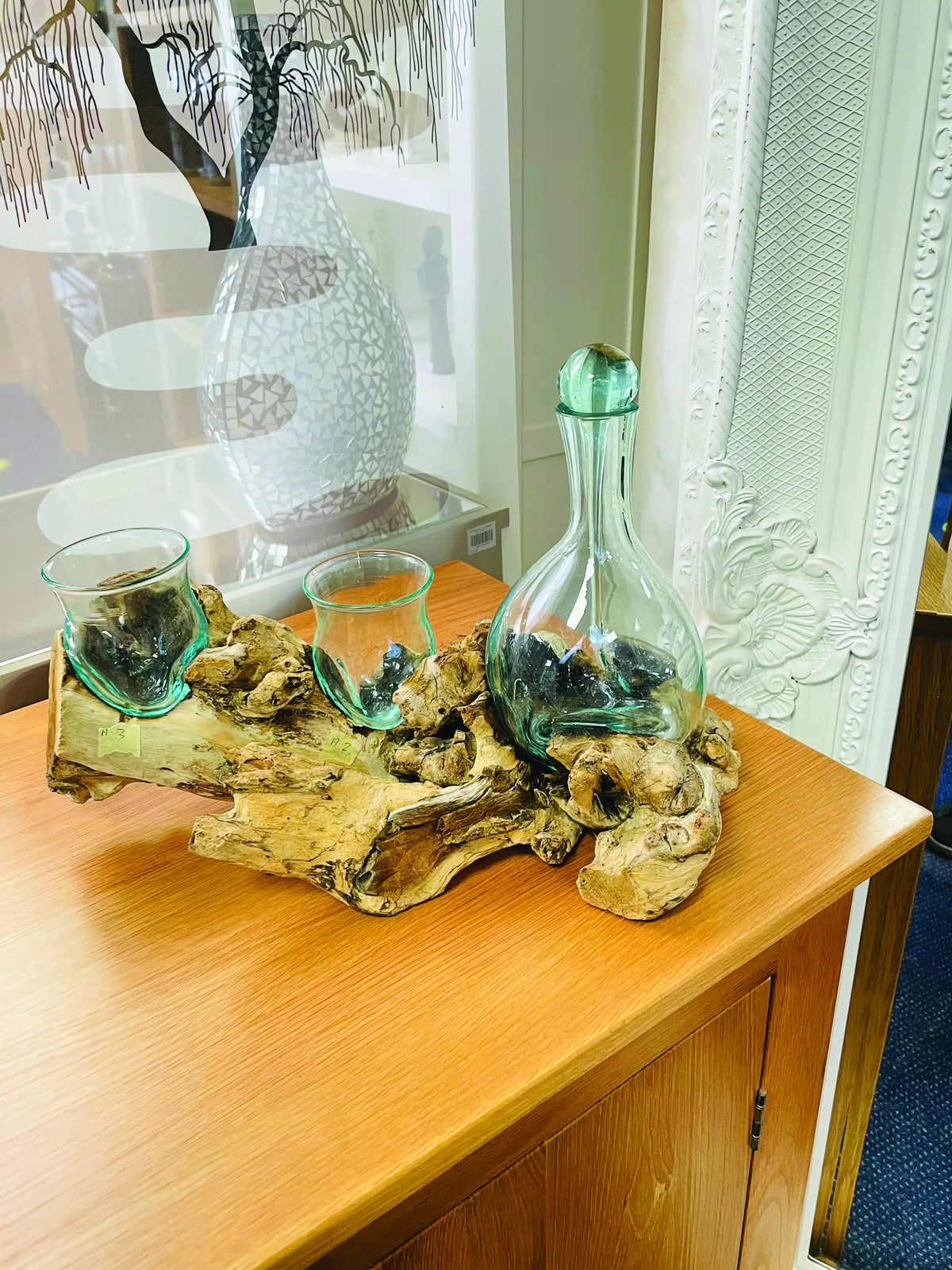 Root With 2 Glass Decanter Set
