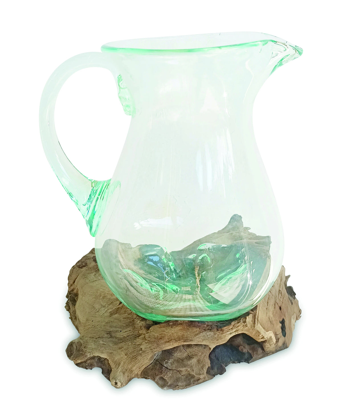 Root With Molten Glass Jug (Large 27cm)