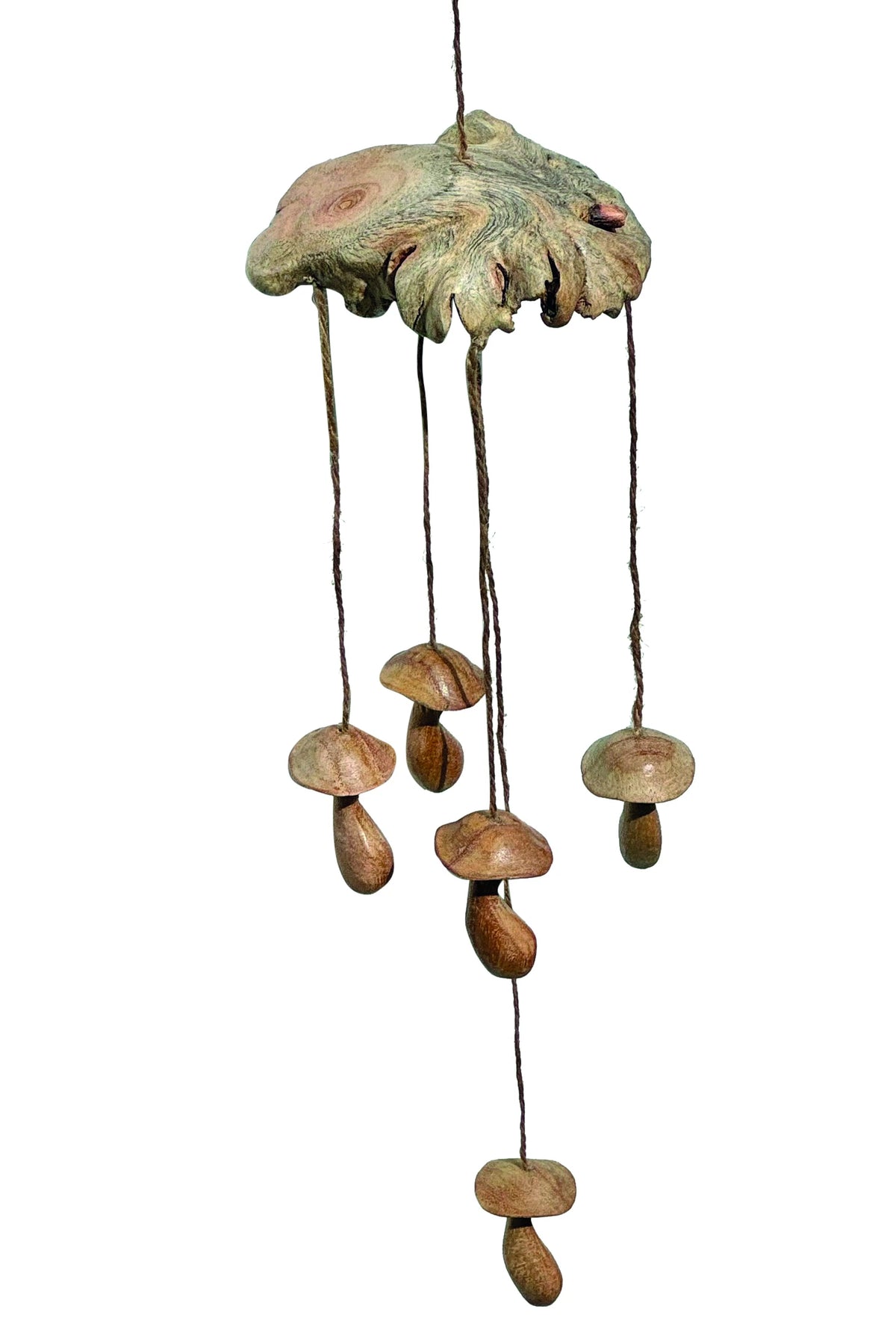Wild Mushroom Sculpture Silent Wind Chime