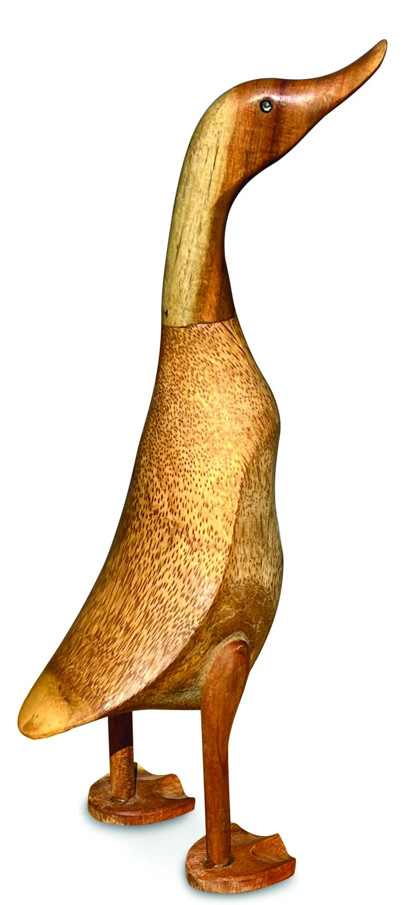 SMOOTH DUCK NATURAL 45cm LARGE, SET OF 3