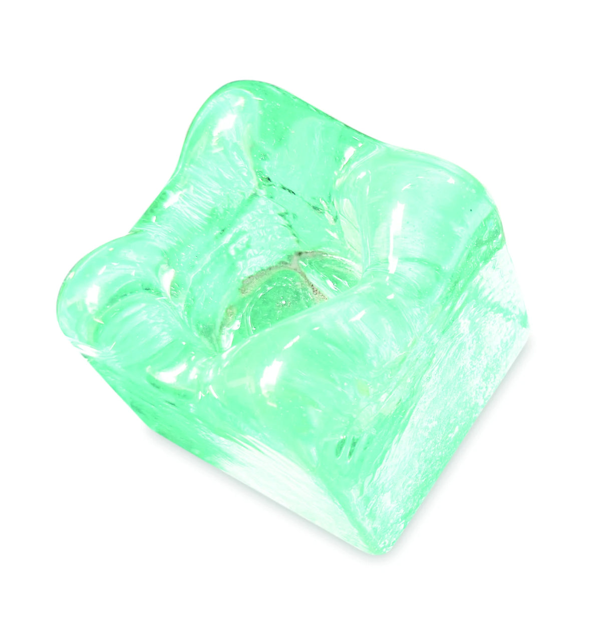 ICE CUBE TEA LIGHT HOLDER 8x8cm