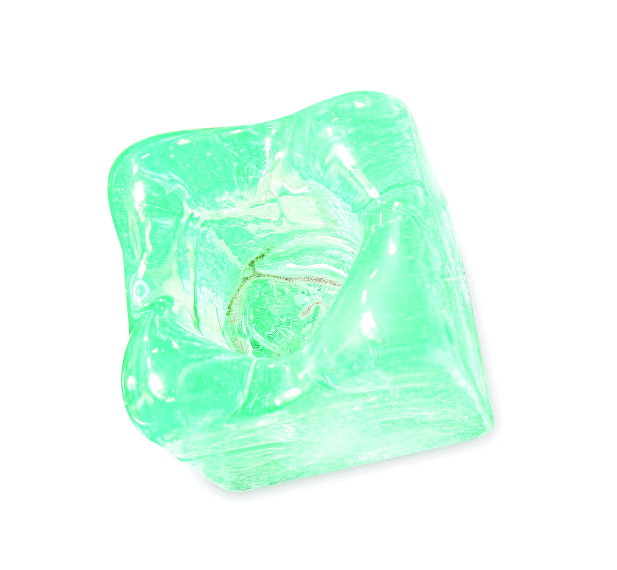 ICE CUBE TEA LIGHT HOLDER 8x8cm