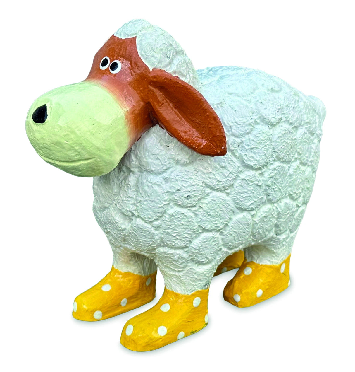 Sheep With Yellow Boots