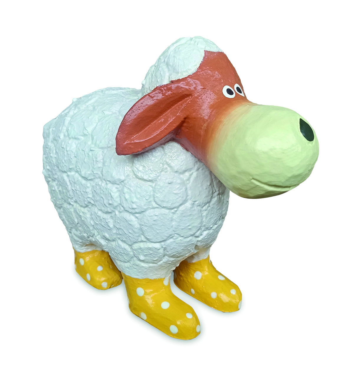 Sheep With Yellow Boots