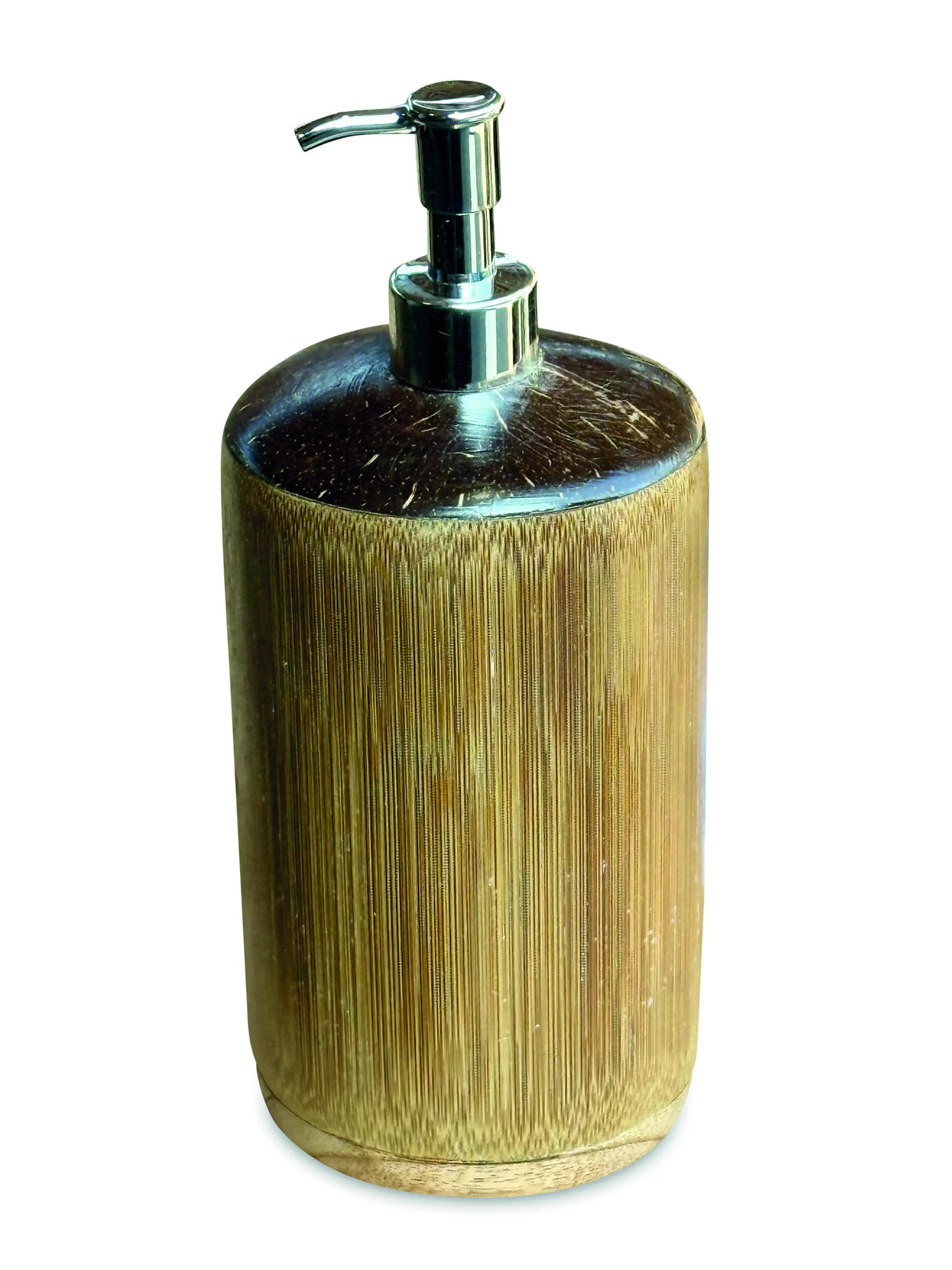 BAMBOO LOTION/SOAP DISPENSER TALL