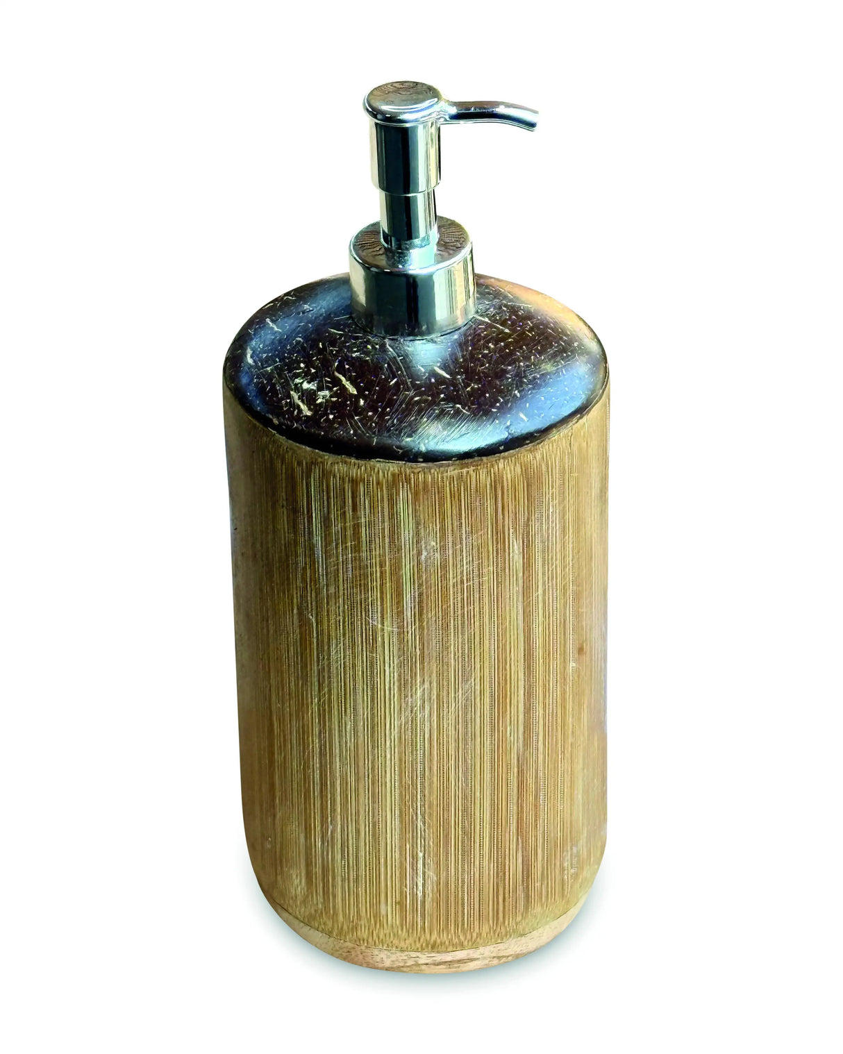 BAMBOO LOTION/SOAP DISPENSER TALL