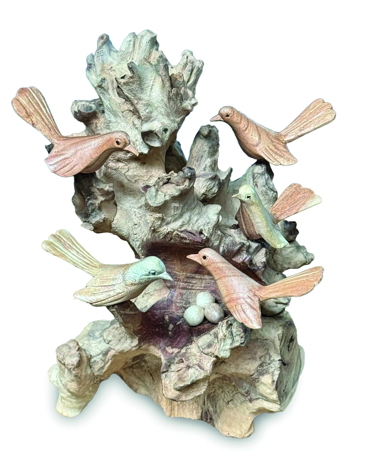 5 LITTLE NESTING BIRDS