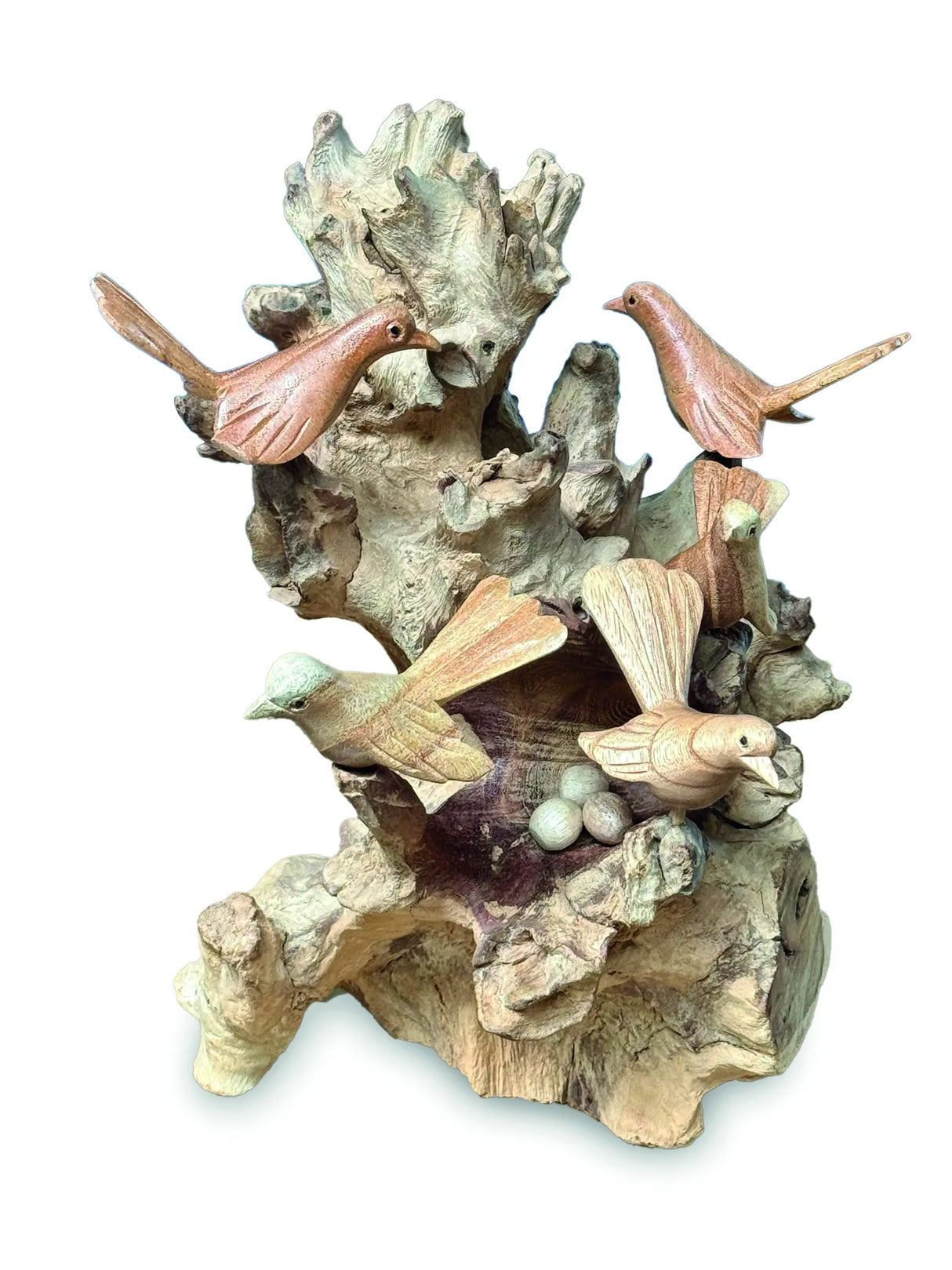 5 LITTLE NESTING BIRDS