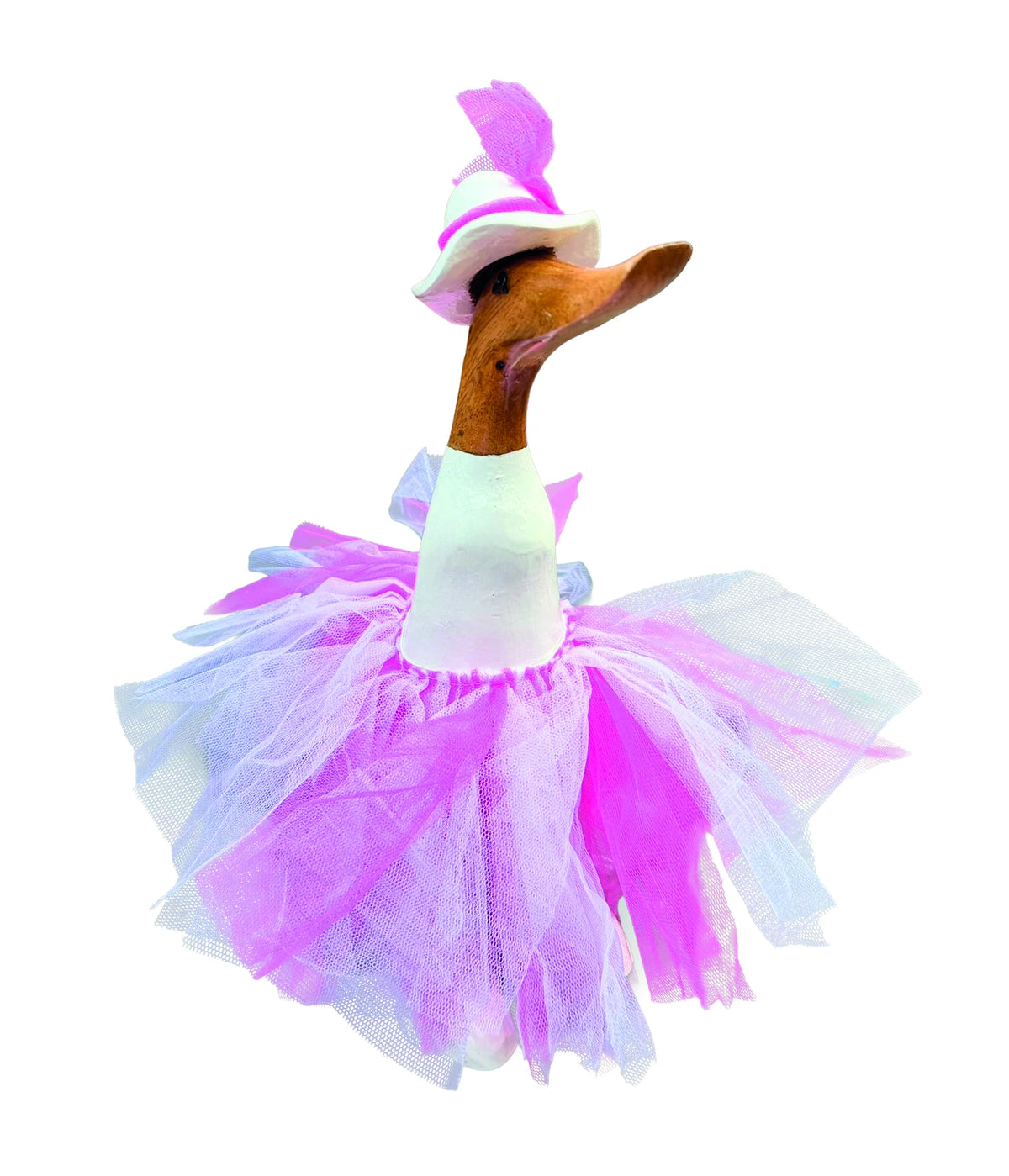 Pink Tutu Skirt Duck 25cm