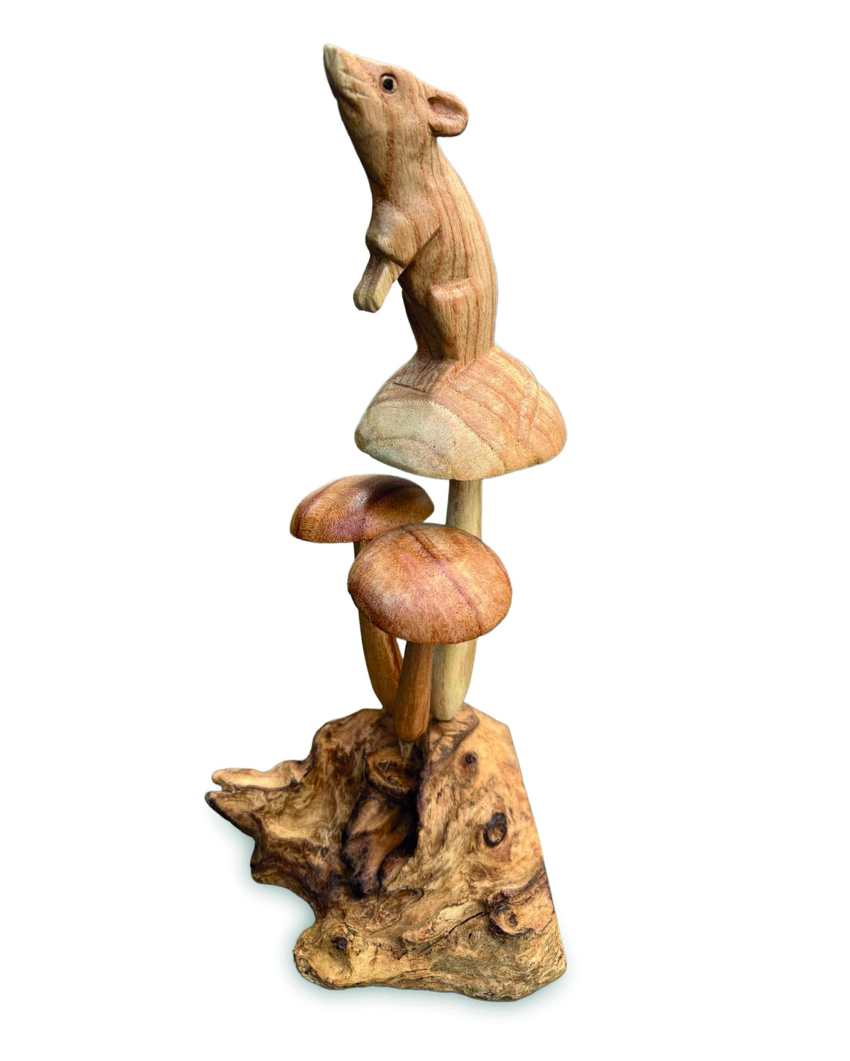 Mouse On Mushroom 22cm