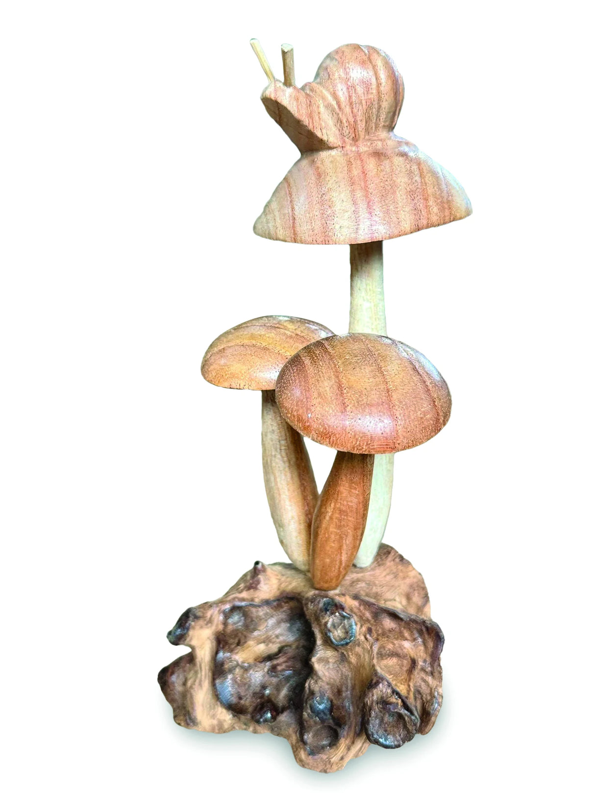 SNAIL ON MUSHROOM 17 CM
