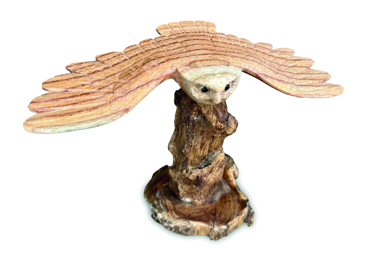 SWOOPING MINI OWL 18 CM