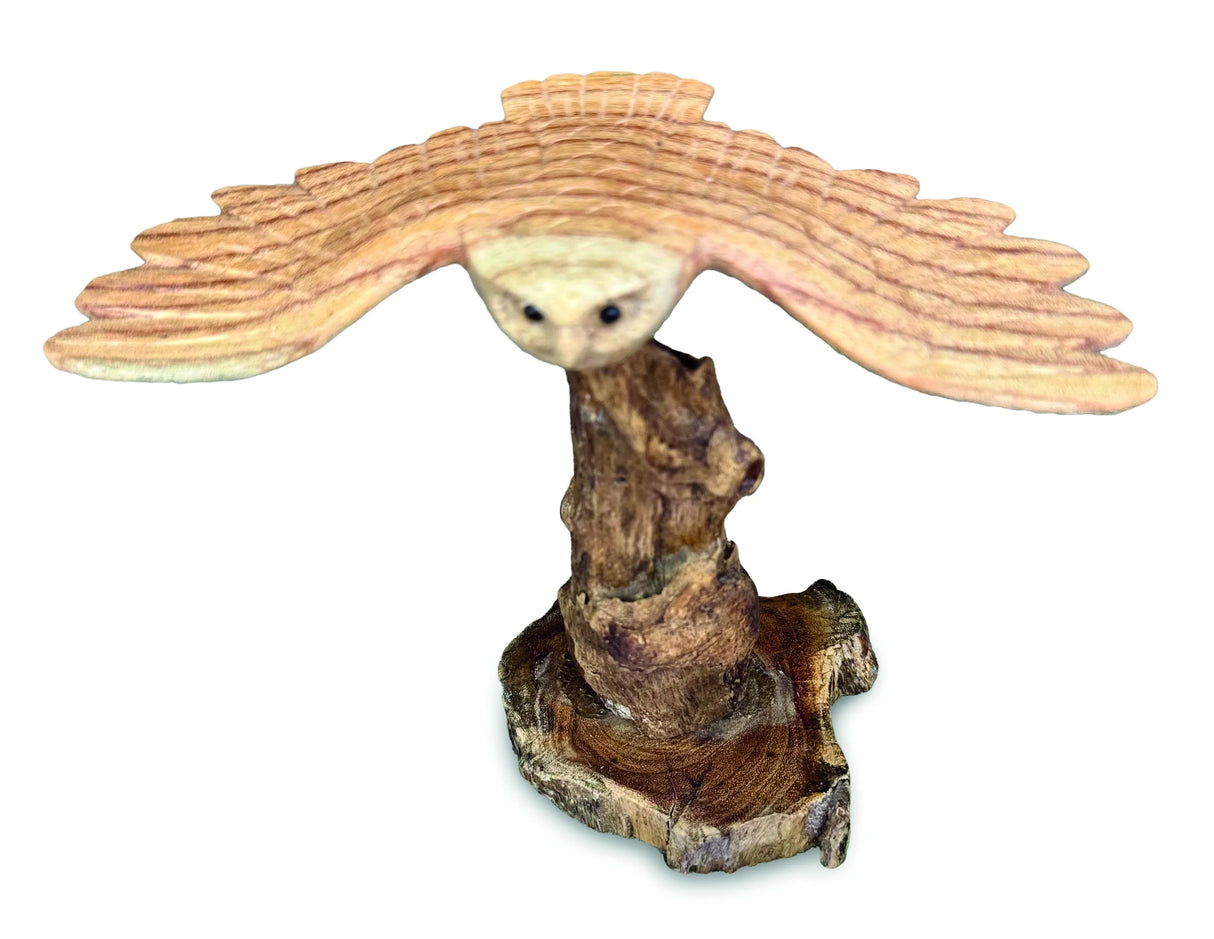 SWOOPING MINI OWL 18 CM