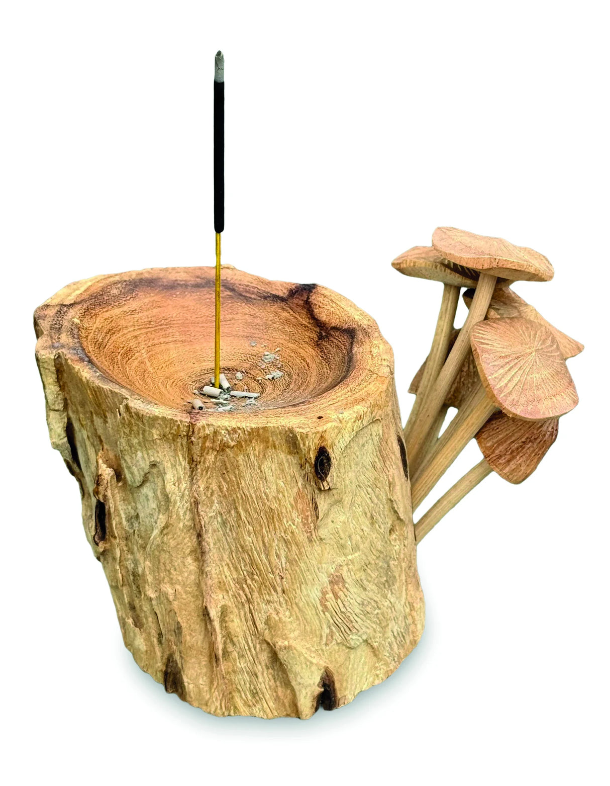 INCENSE HOLDER WITH MUSHROOM 18 CM